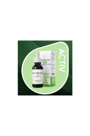 Meilleur Choix Huile CBD Premium Activ Citron 30 ml