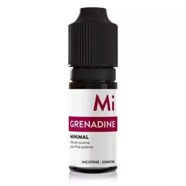 Vente Flash E-liquide Grenadine Minimal 10ml
