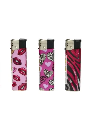 Pas Cher BRIQUET ELECTRONIQUE TOBALIQ ZEBRA LOVE X5