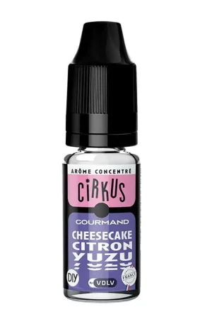 Arôme Cheesecake Citron Yuzu 10 ml - Cirkus Nouvelle Collection