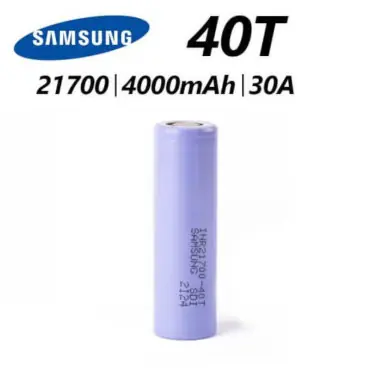 Pas Cher Accu 21700 Samsung 40T 4000 mAh