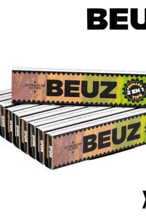 Vente Flash FEUILLE A ROULER BEUZ BROWN SLIM 2 EN 1 X10