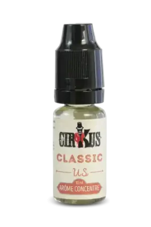 Arôme CLASSIC US 10 ml - Cirkus Prix Réduit