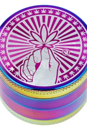 Quantité Limitée GRINDER FIRE-FLOW RAINBOW HOPE 50MM