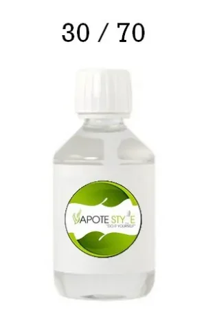 BASE 30/70 E-LIQUIDE SANS NICOTINE 115 ML - VAPOTE STYLE Achat Immédiat
