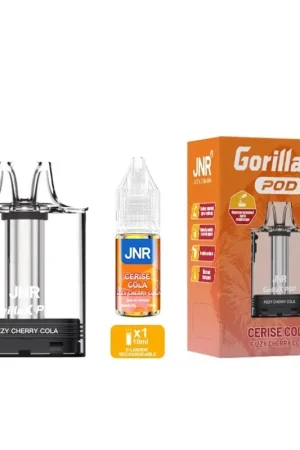 Cartouche JNR Gorilla X 43K Fizzy Cherry Cola - JNR Expédié Aujourd’hui