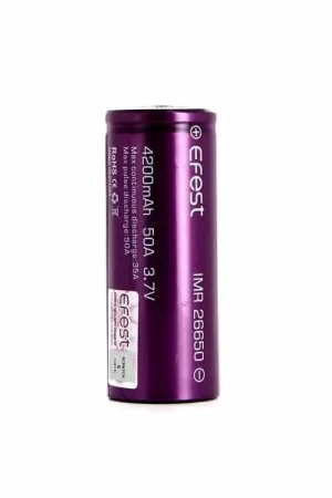 Accu 26650 50A Efest Offre Limitée