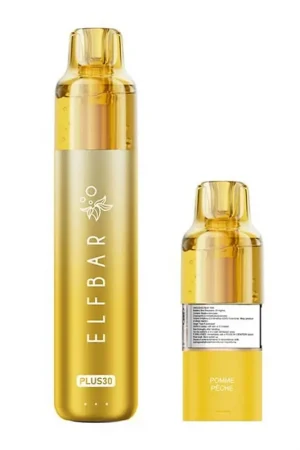 Kit ElfBar Plus30 Pomme Pêche - ElfBar Promotion Saisonnière