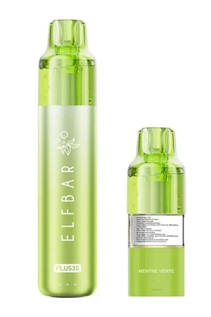 Kit ElfBar Plus30 Menthe Verte - ElfBar Promotion