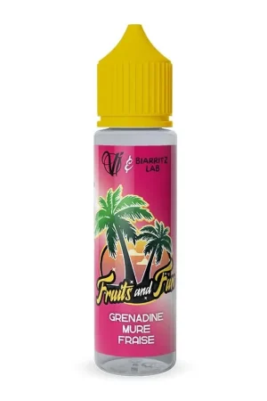 Grenadine Mûre Fraise 50 ml - Vape Institut x Biarritz Lab Usine Directe
