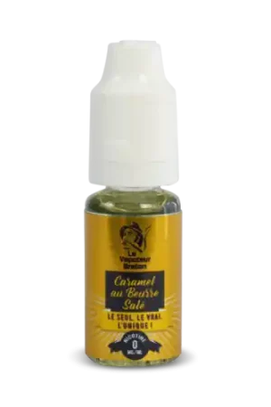 Expédition Rapide E Liquide CARAMEL BEURRE SALE 10 ml - Authentic