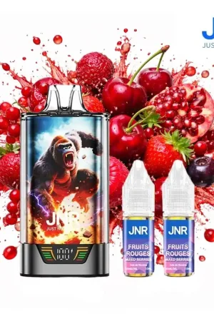 PUFF GORILLA X JNR FRUITS ROUGES 20MG 43000 PUFFS Offre Spéciale