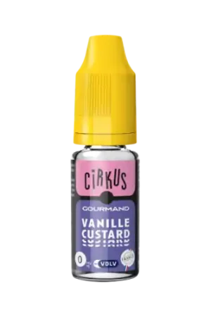 E Liquide VANILLE CUSTARD 10 ml - Cirkus Acheter En Ligne