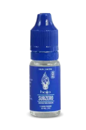 E Liquide SUBZERO 10 ml - Halo Offre Exclusive