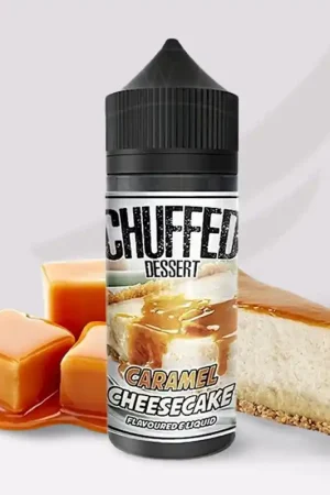 Solde E-liquide 100ml Caramel Cheesecake par Chuffed Tabacco