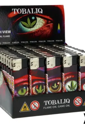 Commande En Gros BRIQUET ELECTRONIQUE TOBALIQ HIGH VIEW LEAF X50