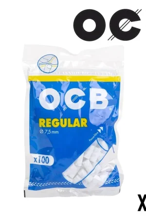 FILTRES OCB REGULAR EN ACETATE 7,5MM Livraison Express