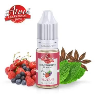 Arôme Red Frais Aimé 10ml Commander Vite