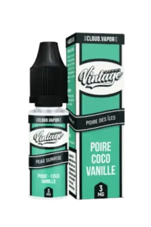 Meilleur Choix E Liquide PEAR SUNRISE 10 ml - Cloud Vapor