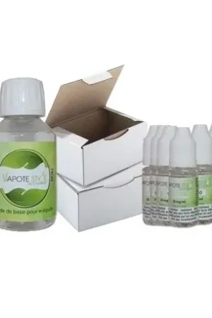 BASE 30/70 NICOTINE 12 MG EN 100 ML E-LIQUIDE DIY Achat Immédiat