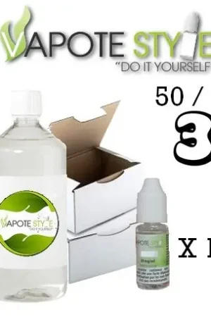 BASE 50/50 1 LITRE E-LIQUIDE DIY 3 MG NICOTINE PACK TPD Nouvelle Collection