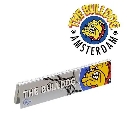 FEUILLES A ROULER THE BULLDOG SLIM SILVER Acheter Direct