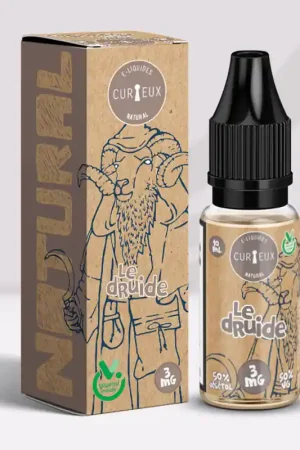 Satisfait Ou Remboursé E-liquide Natural Le Druide de Curieux E-liquides