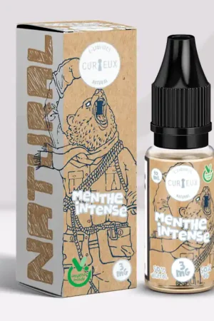 E-liquide Natural Menthe Intense de Curieux E-liquides Usine Directe