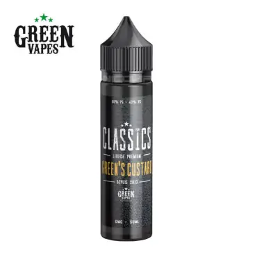 Livraison Gratuite Green Custard Green Vapes 50ml