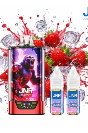 Expédié Aujourd’hui PUFF GORILLA X JNR FRAISE GLAC\\u00c9E 20MG 43000 PUFFS