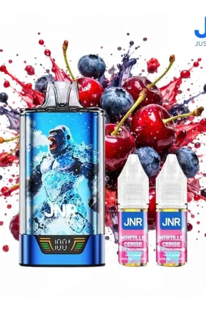 PUFF GORILLA X JNR MYRTILLE CERISE 20MG 43000 PUFFS Prix Bas