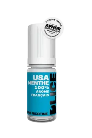 Usine Directe E Liquide USA MENTHE 10 ml - D'lice