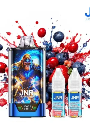 PUFF GORILLA X JNR MYRTILLE CERISE CANNEBERGE 20MG 43000 PUFFS Nouvel Arrivage