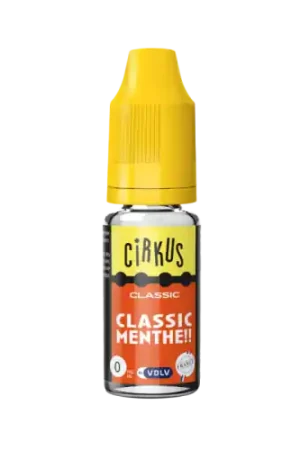 Usine Directe E Liquide CLASSIC MENTHE 10 ml - Cirkus