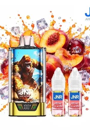 PUFF GORILLA X JNR P\\u00caCHE GLAC\\u00c9E 20MG 43000 PUFFS Promotion Saisonnière