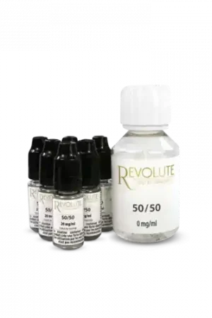 Dernier Modèle Pack DIY 50/50 100 ml  REVOLUTE