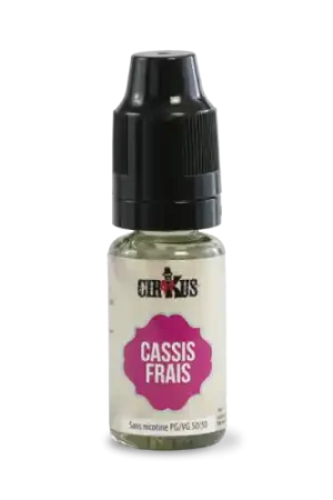 Prix Choc E Liquide CASSIS FRAIS 10 ml - Cirkus