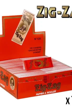 Prix Choc ZIG ZAG N\\u00b0125 ORANGE X100