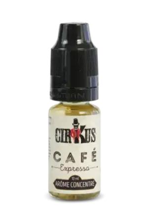 E Liquide CAFE EXPRESSO 10 ml - Cirkus Pas Cher
