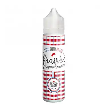 Fraise Symphonie 50ml - Le Coq Qui Vape Top Vente
