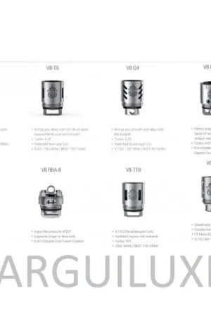 Vente Flash PACK MECHES TFV8 SMOKTECH (PACK DE 3)