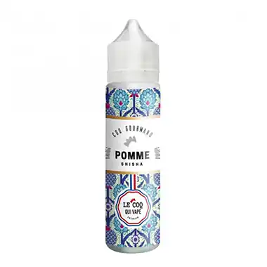 Pomme Shisha 50ml - Le Coq Qui Vape Top Vente