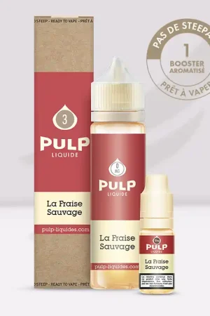 Prix Bas Prêt à booster La Fraise Sauvage Pulp