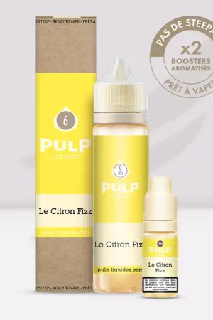Vente Directe Prêt à booster Le Citron Fizz Pulp
