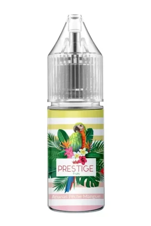 Ananas Pêche Mangue Nic Salt 10 ml - Prestige Meilleur Choix