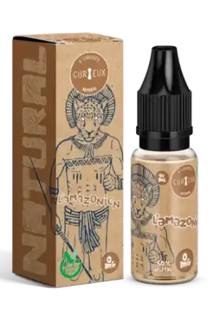 E-Liquide AMAZONIEN 10 ml - Curieux Edition Natural Quantité Limitée