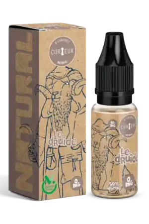 E-Liquide DRUIDE 10 ml - Curieux Edition Natural Prix Cassé