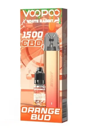 Achetez Aujourd’hui Argus G2 mini+ x CBD Orange Bud 10 ml - Voopoo x White Rabbit