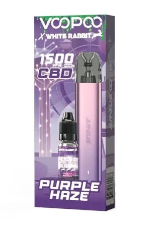 Argus G2 mini+ x CBD Purple Haze 10 ml - Voopoo x White Rabbit Soldes