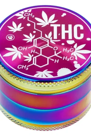 Bon Plan GRINDER FIRE-FLOW RAINBOW MOLECULE 50MM